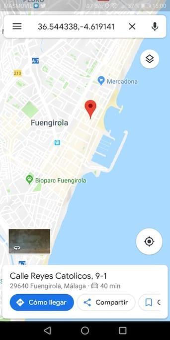 Estudio En Playa De Fuengirola Wifi Luaran gambar